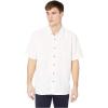 Quiksilver Men’s Tahiti Palms 4 Button Up Woven Top(White 233)