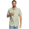 Quiksilver Mini Mark S/S Woven Top GFL6 XL – Men’s Fashion Casual Short Sleeve Woven Shirt Cotton – Regular Fit – Lifestyle Beach Apparel