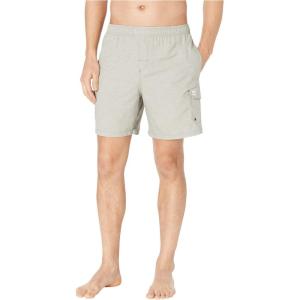 Quiksilver Mens Balance Volley 18 Swim Trunk Boardshort(Flint Gray)