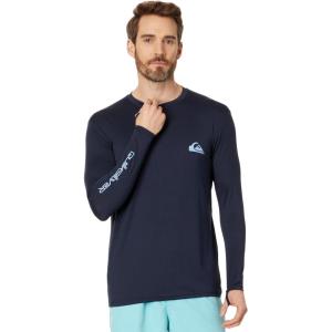 Quiksilver Men’s Everyday Surf Tee Long Sleeve(Dark Navy)