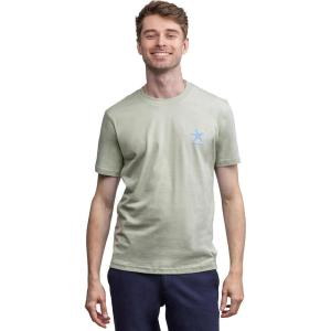 Quiksilver Men’s Regular Fit Soft Cotton Short Sleeve T-Shirt (S-XL)(Light Sage)