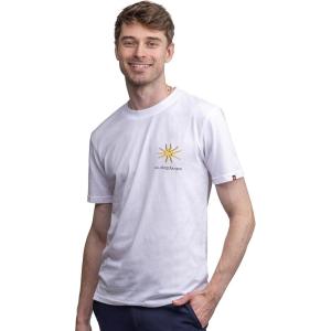 Quiksilver Men’s Regular Fit Soft Cotton Short Sleeve T-Shirt (S-XL)(White)