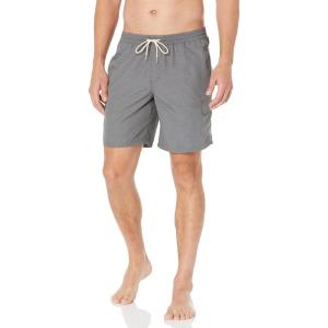 Quiksilver Men’s Standard Balance Volley Swim Trunk Bathing Suit(Heather Grey)