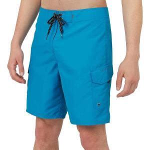 Quiksilver Men’s Swimwear Regular Fit Fixed Waist UPF 50 Quick Dry 22 Inch Board Shorts(Hawaiian Ocean)