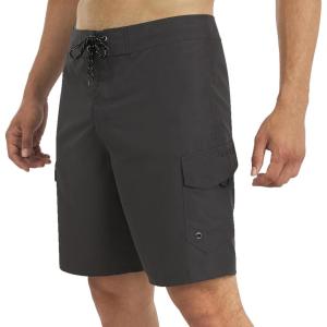 Quiksilver Men’s Swimwear Regular Fit Fixed Waist UPF 50 Quick Dry 22 Inch Board Shorts(Iron Gate)