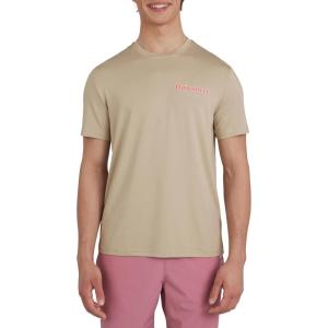 Quiksilver Men’s Swimwear Regular Fit UPF 50 Short Sleeve Sun Tee(Taupe)