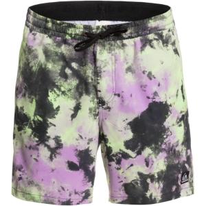 Quiksilver Oceanmade Mix Stretch 17″ Volley(Jade Lime)