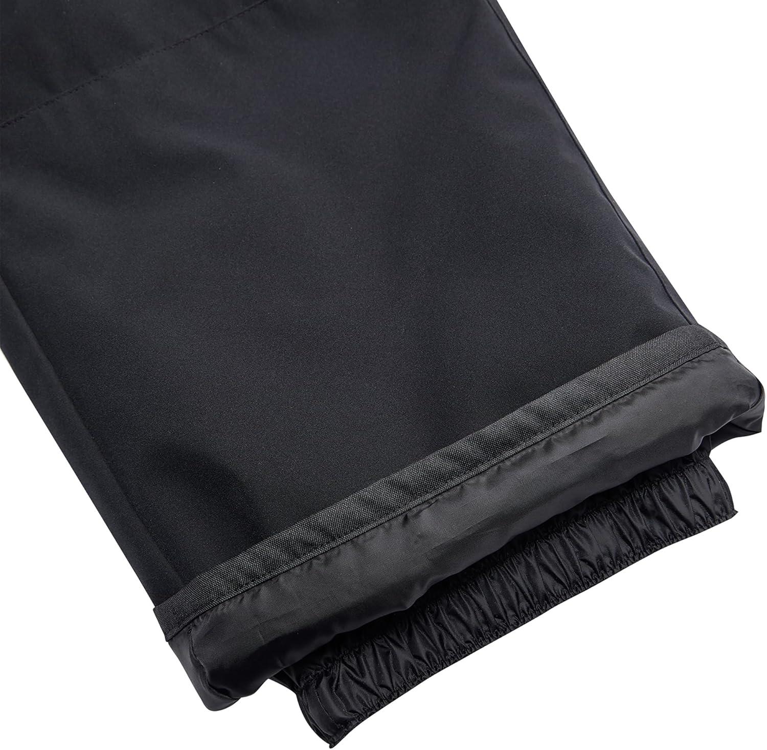 image:imageQuiksilver Boys Heavyweight Ski Snow Bib Overalls Insulated amp WaterproofBlack