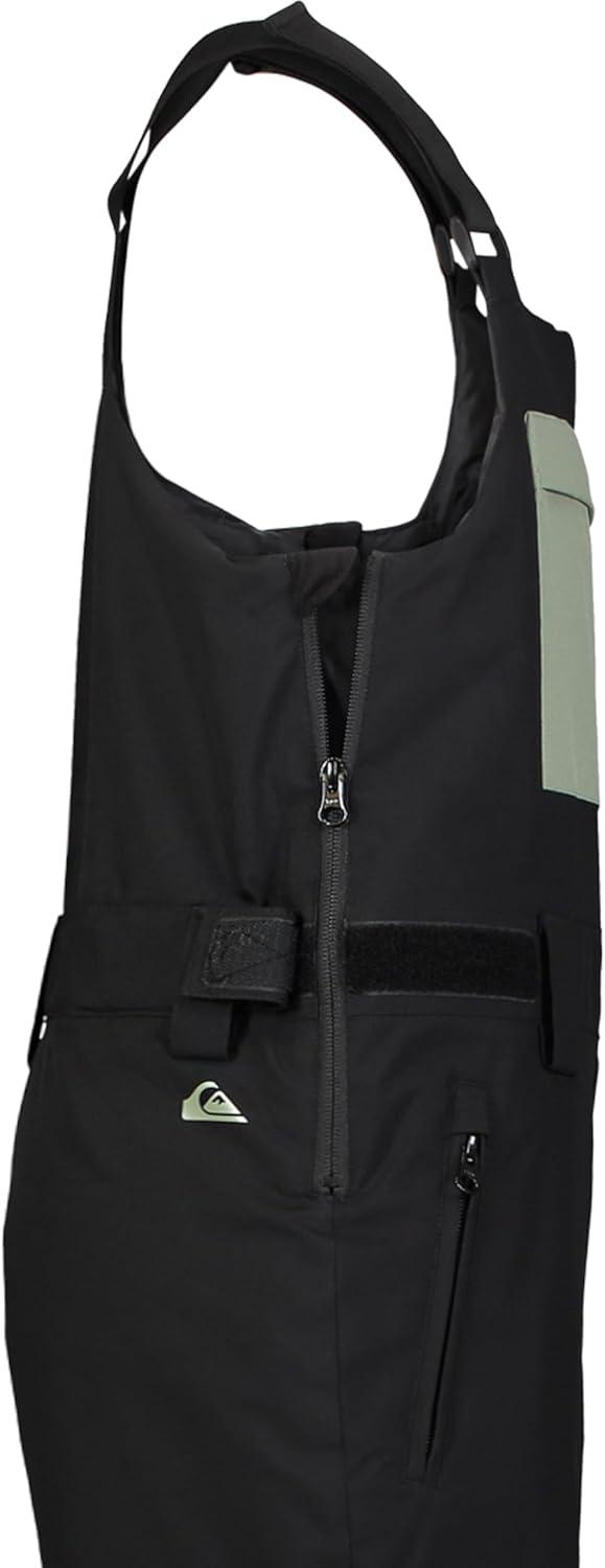 image:imageQuiksilver Boys Heavyweight Ski Snow Bib Overalls Insulated amp WaterproofBlack Mash Up