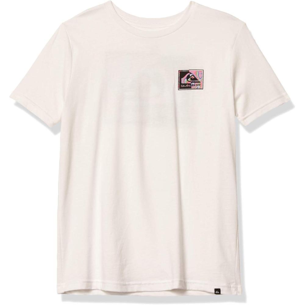 image:imageQuiksilver Boys Fractal Logo TeeWhite
