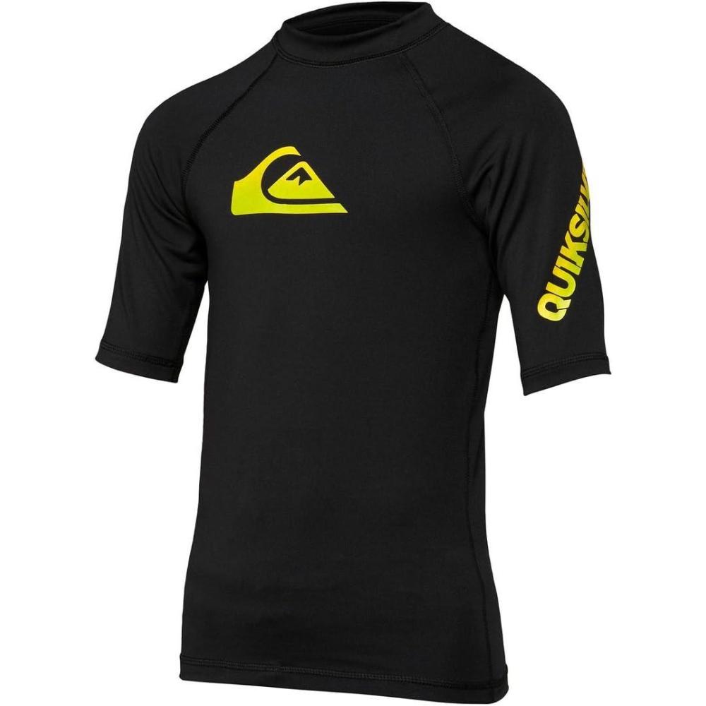 image:imageQuiksilver Boys Rash Guard All Time Short SleeveYellow