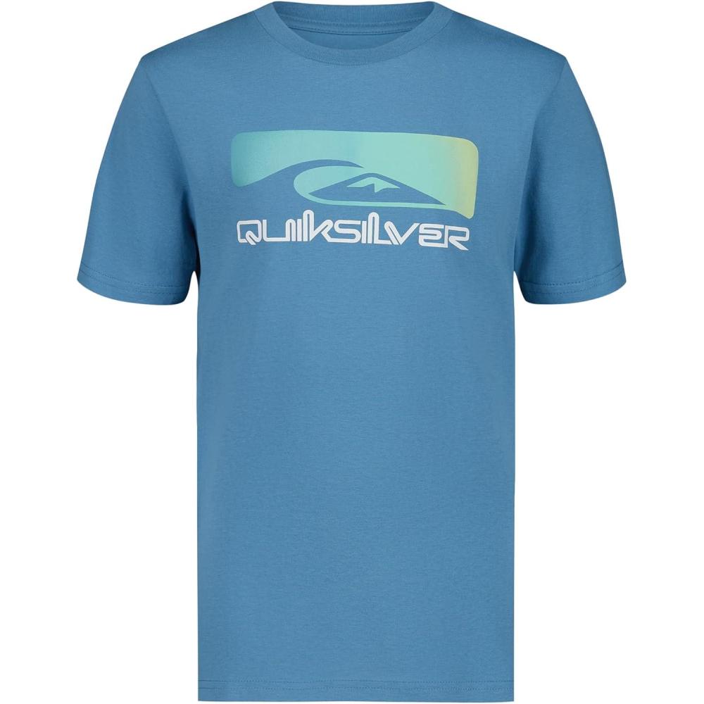 image:imageQuiksilver Boys Short Sleeve Screen Print Graphic TShirt Soft amp Comfortable Regular FitNiagra Shadow Cast