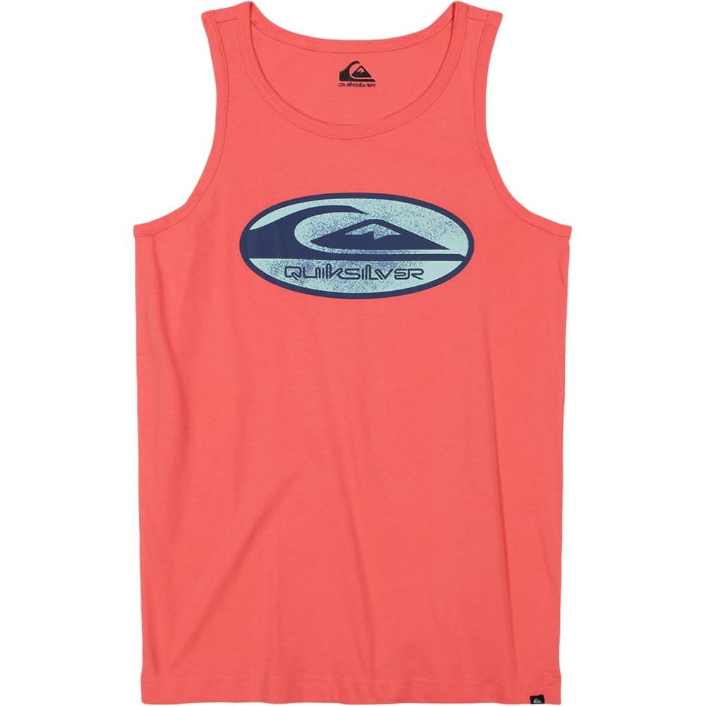 image:imageQuiksilver Boys Sleeveless Graphic Tank Top ShirtCoral Link