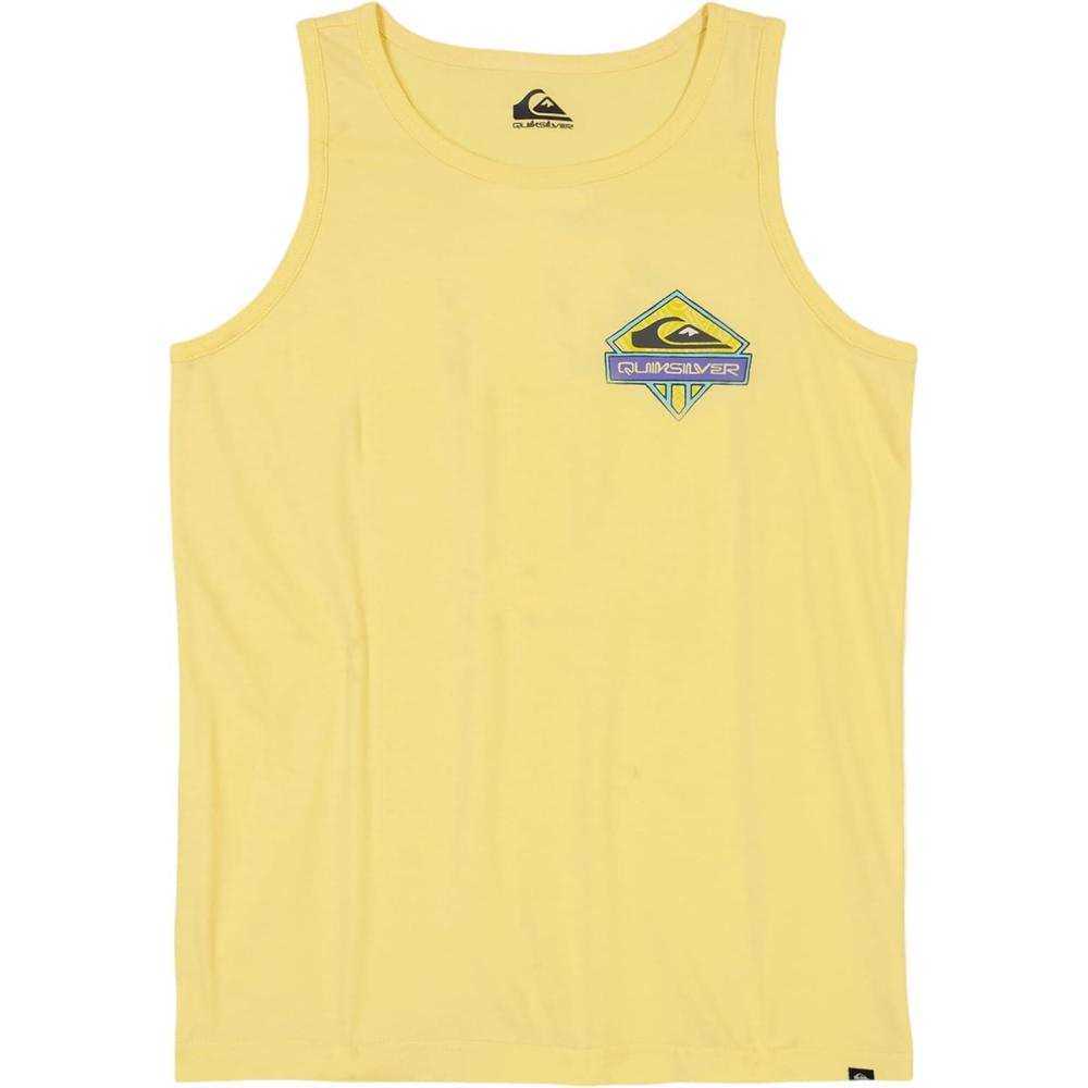image:imageQuiksilver Boys Sleeveless Graphic Tank Top ShirtCrystal Jet Popcorn