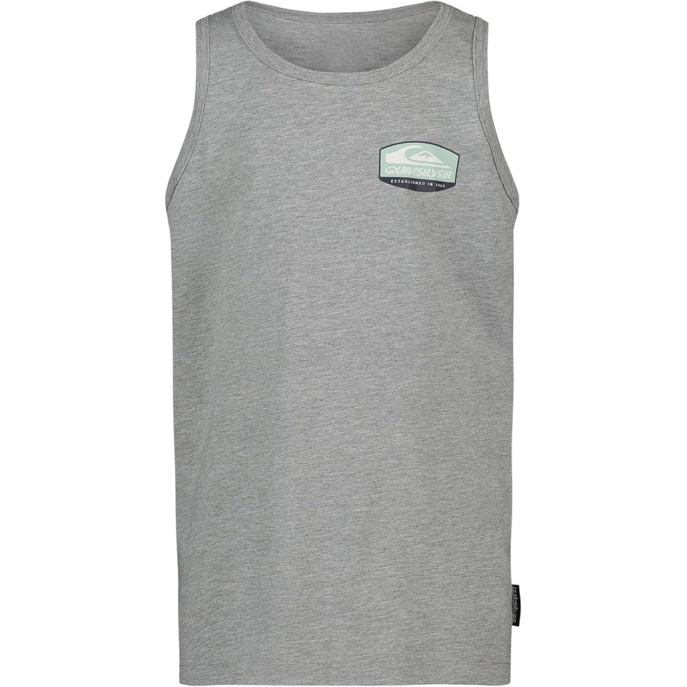 image:imageQuiksilver Boys Sleeveless Graphic Tank Top ShirtGrey Archway