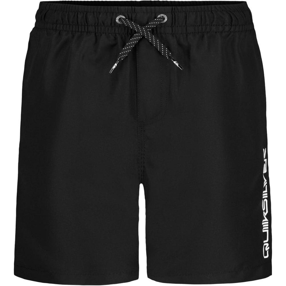 image:imageQuiksilver Boys Volley Swim Trunks with UPF 50 Sun Protection Quick Dry Bathing Suit ShortsBlack