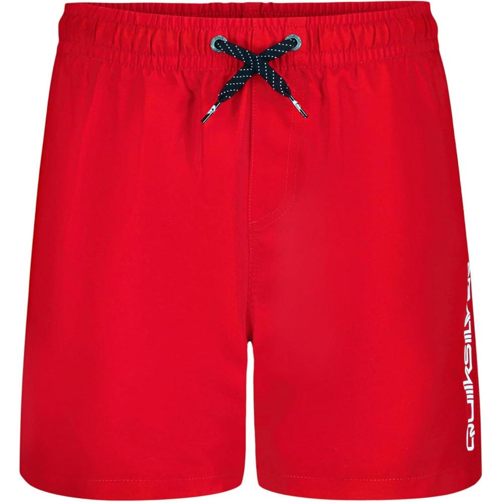 image:imageQuiksilver Boys Volley Swim Trunks with UPF 50 Sun Protection Quick Dry Bathing Suit ShortsHigh Risk Red