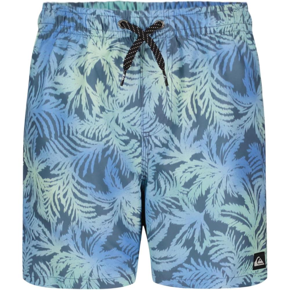 image:imageQuiksilver Boys Volley Swim Trunks with UPF 50 Sun Protection Quick Dry Bathing Suit ShortsStormy Seas