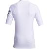 Quiksilver Boys’ All Time Short Sleeve Youth Rashguard Surf Shirt(White at)