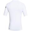Quiksilver Boys’ All Time Short Sleeve Youth Rashguard Surf Shirt(White at)