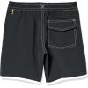Quiksilver Boys Boy’s Original Scallop 15 Volley Boardshort Swim Trunk(Black 241)