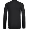 Quiksilver Boys’ Long Sleeve Snug Fit Rashguard Surf Shirt with UPF 50+ Sun Protection, Kid’s Swim Top(Black)