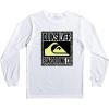 Quiksilver Boys Old Friends Long Sleeve Tee(White)