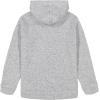 Quiksilver Boys’ Pullover Hoodie Sweatshirt, Soft & Comfortable Fleece, Front Pocket(Keller Light Grey)