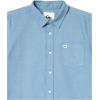 Quiksilver Boys’ Short Sleeve Classic Woven Shirt, Button Down Top, Stylish & Comfortable(Blue Shadow 241)