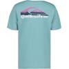 Quiksilver Boys’ Short Sleeve Logo Graphic T-Shirt, Soft & Comfortable, Regular Fit(Blue Speed)