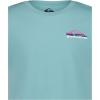 Quiksilver Boys’ Short Sleeve Logo Graphic T-Shirt, Soft & Comfortable, Regular Fit(Blue Speed)