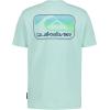 Quiksilver Boys’ Short Sleeve Logo Graphic T-Shirt, Soft & Comfortable, Regular Fit(Brook Green Core)
