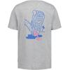 Quiksilver Boys’ Short Sleeve Logo Graphic T-Shirt, Soft & Comfortable, Regular Fit(Flip Flop)