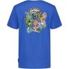 Quiksilver Boys’ Short Sleeve Logo Graphic T-Shirt, Soft & Comfortable, Regular Fit(Nebulas Sticker)