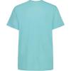 Quiksilver Boys’ Short Sleeve Rashguard Surf Shirt with UPF 50+ Sun Protection, Kid’s Swim Top(Angel Blue)