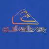 Quiksilver Boys’ Short Sleeve Rashguard Surf Shirt with UPF 50+ Sun Protection, Kid’s Swim Top(Nebulas Blue)