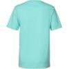 Quiksilver Boys’ Short Sleeve Screen Print Graphic T-Shirt, Soft & Comfortable, Regular Fit(Aqua Sky Palm)
