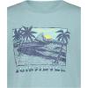 Quiksilver Boys’ Short Sleeve Screen Print Graphic T-Shirt, Soft & Comfortable, Regular Fit(Beach Grey)