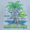 Quiksilver Boys’ Short Sleeve Screen Print Graphic T-Shirt, Soft & Comfortable, Regular Fit(Skeleton Chillin)