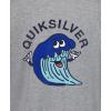 Quiksilver Boys’ Sleeveless Graphic Tank Top Shirt(Grey Happy Wave)