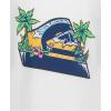 Quiksilver Boys’ Sleeveless Graphic Tank Top Shirt(Off White Icon)