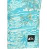 Quiksilver Boys’ Surfsilk Mix Volley (Big Kid)(Aqua)