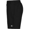 Quiksilver Boys’ Volley Swim Trunks with Compression Liner, UPF 50+ Sun Protection, Quick Dry Bathing Suit Shorts(Black)