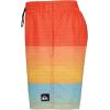 Quiksilver Boys’ Volley Swim Trunks with UPF 50+ Sun Protection, Quick Dry Bathing Suit Shorts(Fiery Coral)