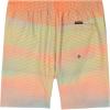 Quiksilver Boys’ Volley Swim Trunks with UPF 50+ Sun Protection, Quick Dry Bathing Suit Shorts(Papaya Massive)