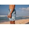 Quiksilver Boys’ Volley Swim Trunks with UPF 50+ Sun Protection, Quick Dry Bathing Suit Shorts(Stormy Seas)