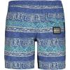 Quiksilver Boys’ Volley Swim Trunks with UPF 50+ Sun Protection, Quick Dry Bathing Suit Shorts(Surfsilk Global Navy)