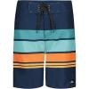 Quiksilver Boys’ Boardshorts with UPF 50+ Sun Protection, Quick Dry Swim Shorts(Navy Everyday)