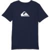 Quiksilver Boys Comp Logo Tee Shirt(Navy Blazer)