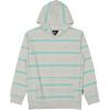 Quiksilver Boys’ Pullover Hoodie Sweatshirt, Soft & Comfortable Fleece, Front Pocket(Wind Chime Otway)